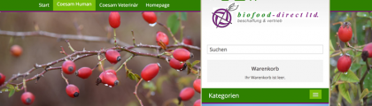 Online-Shop für Bio-Naturarznei