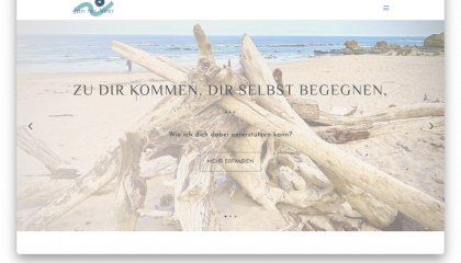 Website & logo for a modern shaman